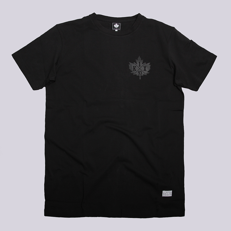 мужская черная футболка K1X Roy Tee 1163-2501/0002 - цена, описание, фото 1